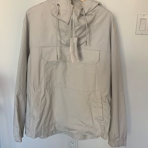 NWT Arket Cotton anorak jacket. Never worn. Large hood and pockets on front.